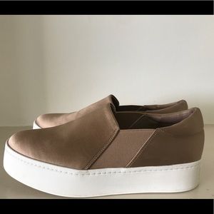 Vince Warren Satin Slip On Shoe